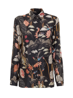 Etro Floral Print Buttoned Shirt