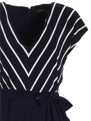 Polo Ralph Lauren Striped Tie-waist Jumpsuit