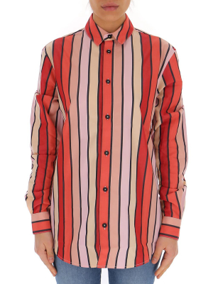 Marni Striped Buttoned Shirt