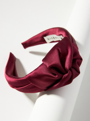 Eugenia Kim Maryn Satin Knotted Headband