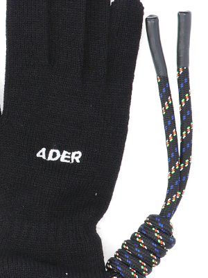 Ader Error Dust Bag Detailed Gloves