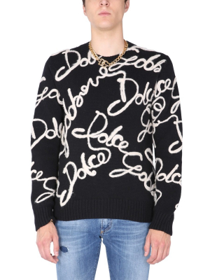 Dolce & Gabbana Signature Crewneck Sweater