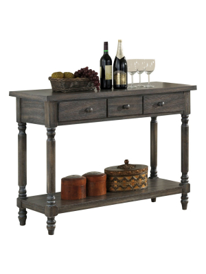 Wallace Server Weathered Blue Washed - Acme Furniture