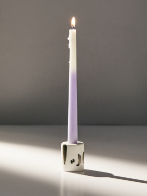 Reactive Ceramic Taper Candle Holder
