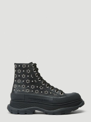 Alexander Mcqueen Tread Slick Studded Boots