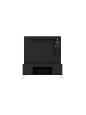 55" Baxter Freestanding Entertainment Center - Manhattan Comfort