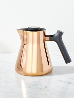 Fellow Raven Copper Stovetop Kettle + Tea Steeper