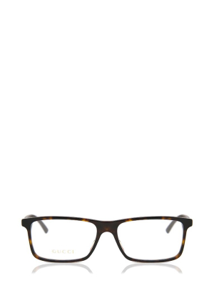 Gucci Eyewear Rectangular Frame Glasses