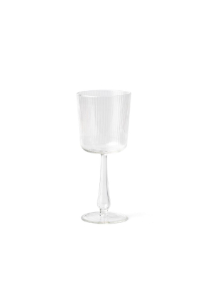 Luisa Calice Stem Glass In Millerighe (set Of 2)