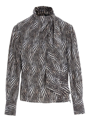 Isabel Marant Ilkeith Patterned Blouse