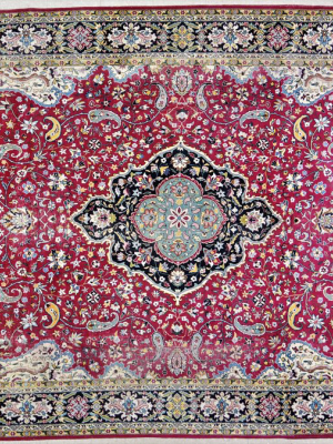 Persian Tabriz Rug 8'3" X 12'4"