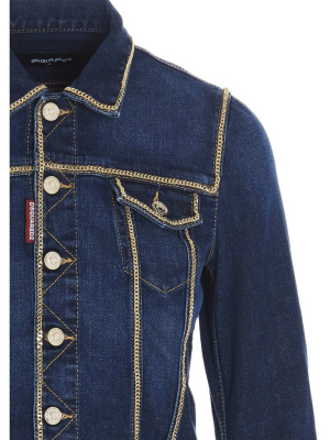 Dsquared2 Denim Buttoned Jacket