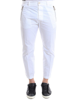 Dsquared2 Zipped Crop Pants