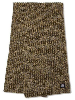 Stone Island Knit Scarf - Senape