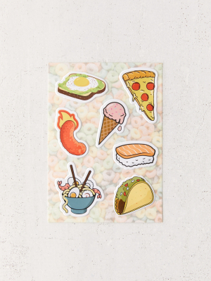 Munchies Sticker Set