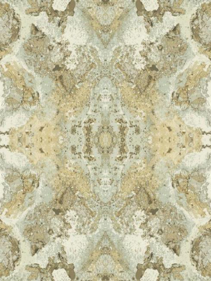 Inner Beauty Wallpaper In Light Grey From The Botanical Dreams Collection By Candice Olson For York Wallcoverings