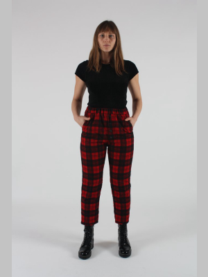 Arche Pant Red Flannel