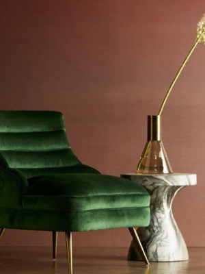 Dune Chair Emerald Velvet