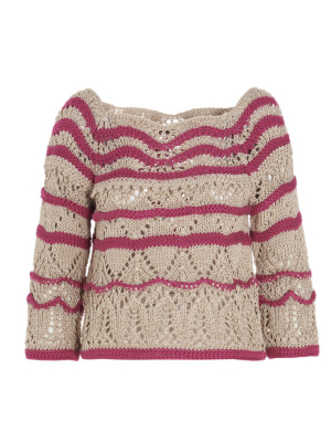 Alberta Ferretti Open-knit Jumper