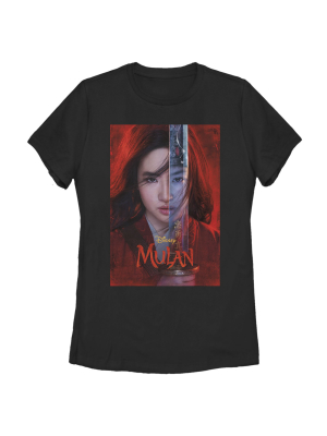 Women's Mulan Movie Poster T-shirt