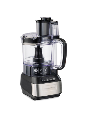 Hamilton Beach Stack And Snap 12 Cup Food Processor Black 70727