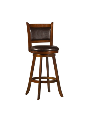 Dennery Barstool Cherry Red - Hillsdale Furniture