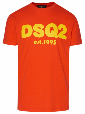 Dsquared2 Logo Print Crewneck T-shirt