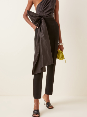 Lea Taffeta And Silk And Cotton-blend Jumpsuit