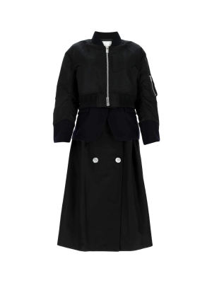 Sacai Layered Midi Coat