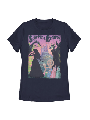 Women's Sleeping Beauty Silhouettes T-shirt