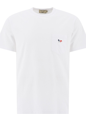 Maison Kitsuné Tricolor Fox Patch Pocket T-shirt