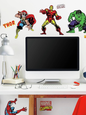 32 Marvel Classics Peel And Stick Wall Decal - Roommates