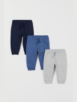 3-pack Sweatpants