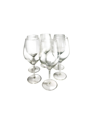 Epicureanist Illuminati White Wine Glasses 15oz (set Of 6)