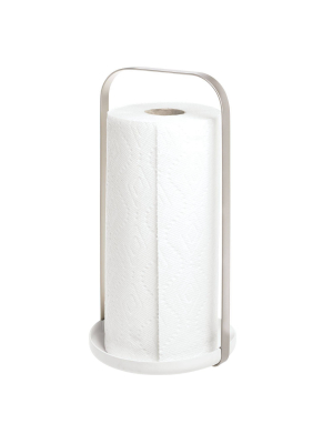 Idesign Austin Paper Towel Holder White