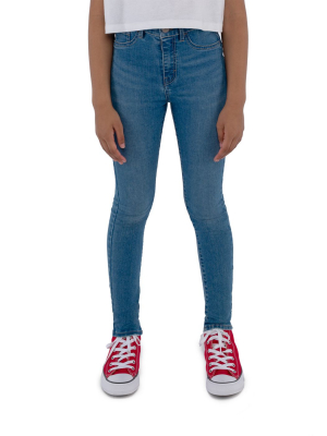 720 High Rise Super Skinny Fit Big Girls Jeans 7-16