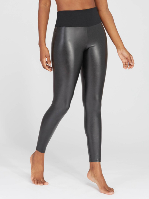 Assets By Spanx Women's All Over Faux Leather Leggings