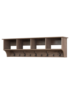 Douglas 60" Hanging Entryway Shelf - Prepac