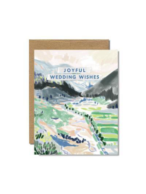 Ferme A Papier Card, Provence Wedding Wishes