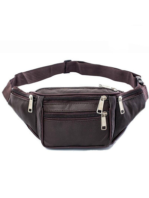 Pologize™ Leather Waist Bag