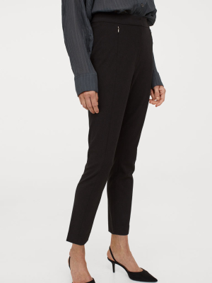 Slim Fit Pants With Stretch