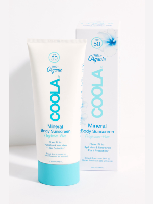 Coola Mineral Body Lotion Spf 50