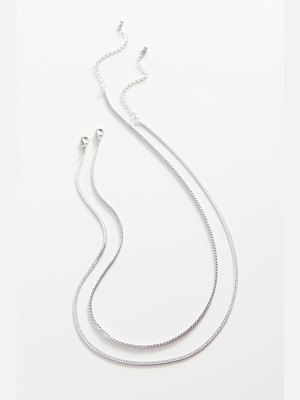 Essential Snake Chain Necklace Set