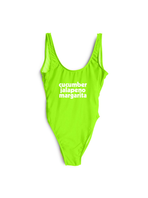 Cucumber Jalapeño Margarita [swimsuit]