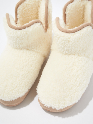 Ae Fuzzy Bootie Slipper