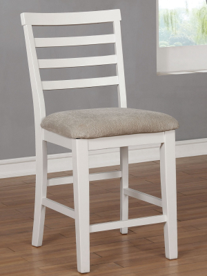 Set Of 2 Tremond Dining Chairs White/oak - Iohomes