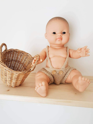 Minikane Little Asian Baby Boy Doll- Brown Eyes