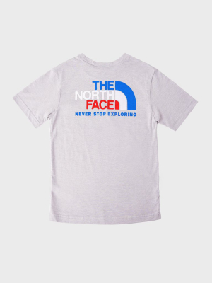 The North Face Kids' Short Sleeve Tri-blend T-shirt