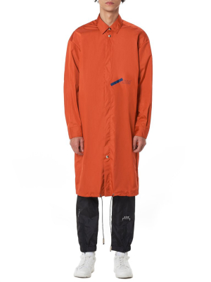 Long Coach Parka (cw8wust01-orange)