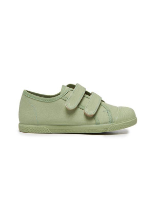 Kids' Childrenchic® Double Hook And Loop Sneakers In Leaf
